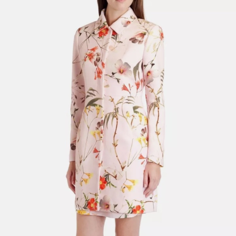 NWOT Ted Baker London Bontanical Bloom Jacket / Coat Ted size 1 US size 4